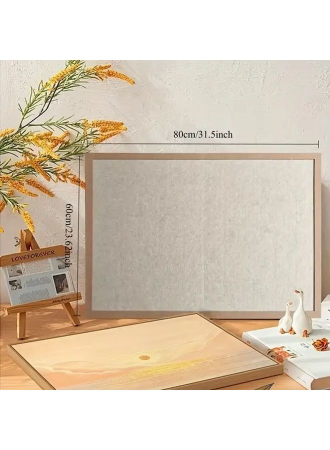 سجادة ألغاز قابلة للطي كبيرة 60 × 80 سم لوحة متشابكة غير قابلة للانزلاق باللون الأسود - Image 4